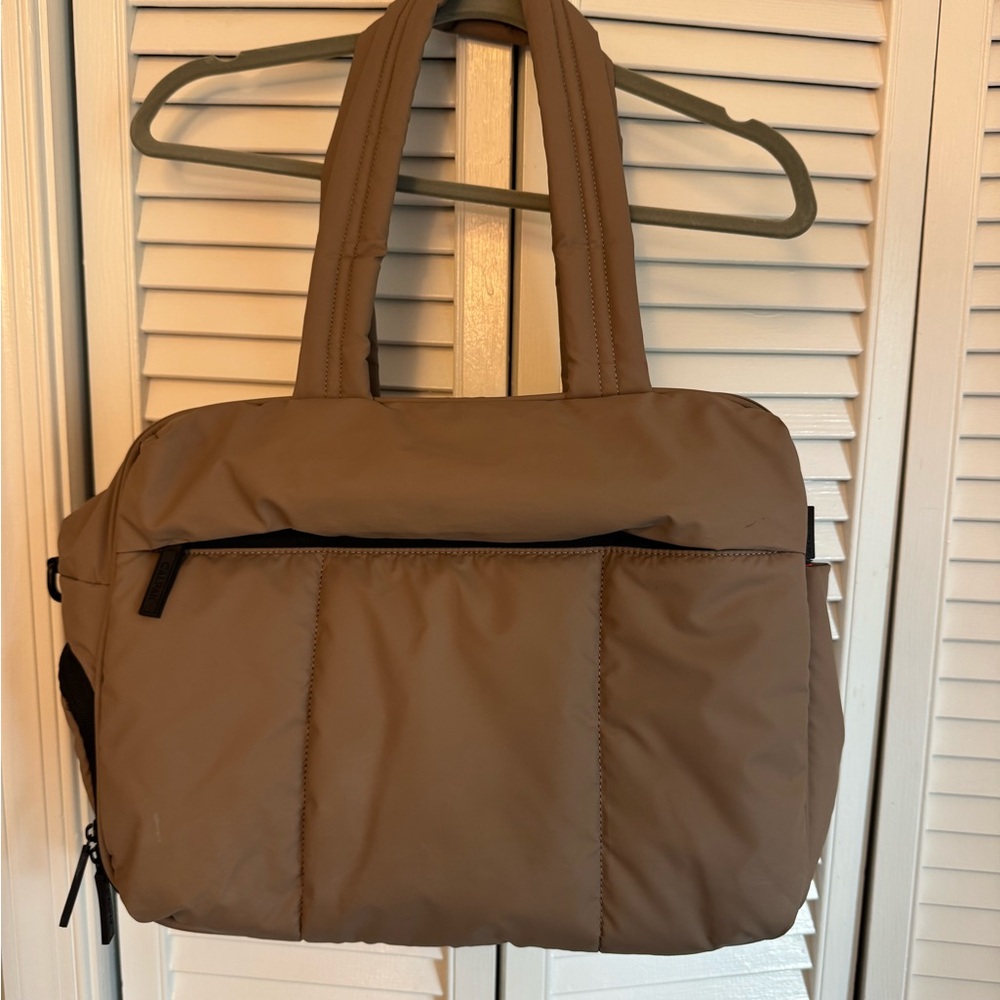 Calpak Luka Duffel Chocolate Tote Bag